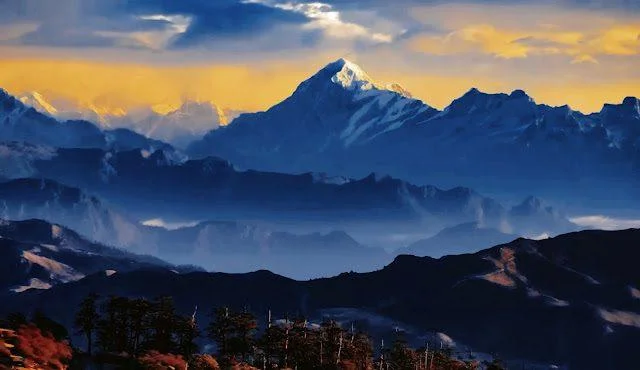 majestics mountain views from sandakpur