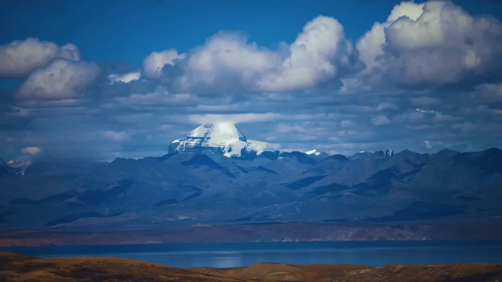 mount kailash seen from western dolpo